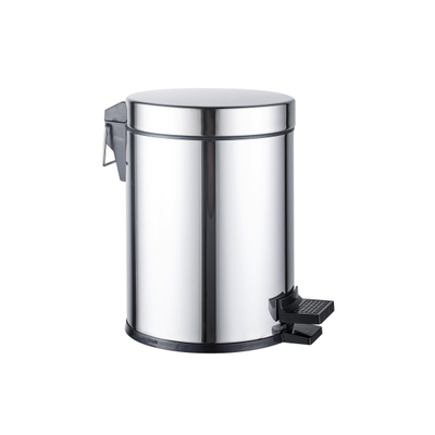Fortifura Calvi pedaalemmer - 5 liter - rond - hoogglans chroom