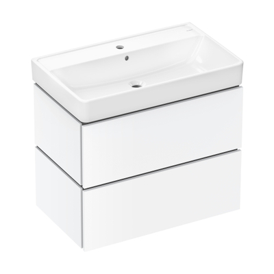 Hansgrohe Xilesa E meubelset 2la 780x470 met Xanuia wastafel 800 mat wit