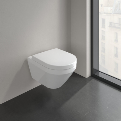 Villeroy & Boch Architectura Wandcloset - 37x53x35.5cm - diepspoel DirectFlush - White Alpine (glans wit)