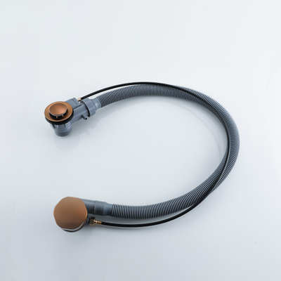 Fortifura Calvi badafvoer opbouw - draaibediening - Geborsteld koper PVD (Koper) TWEEDEKANS