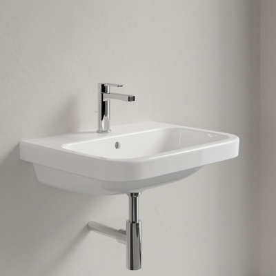 Villeroy & Boch Architectura wastafel - 60x47cm - met kraangat - met overloop cermic+ - White Alpine (glans wit)