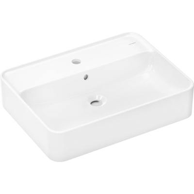 HansGrohe Xuniva Q Lavabo 600/450 avec trou pour robinet et trop-plein, SmartClean