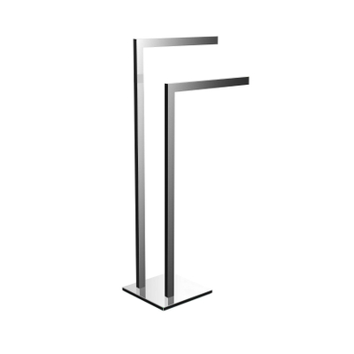 Emco Loft porte-serviettes double modèle sur pied chrome