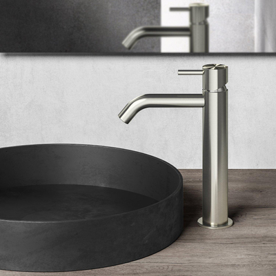 Hotbath Archie mitigeur de lavabo medium sans vidage inox