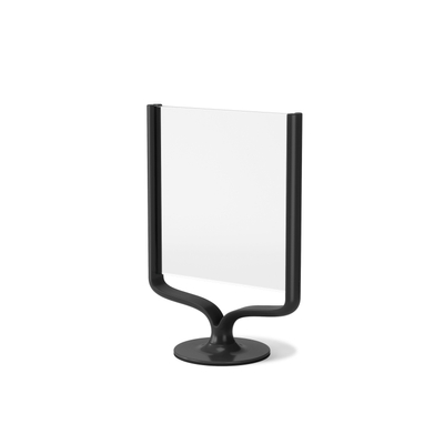 Umbra Wishbone cadre photo - 10x25x18cm - sur pied - Aluminium Noir