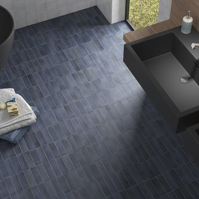 Equipe Ceramicas Premium Koko Carrelage mural et sol - 15x5cm - 8mm - Bleu foncé