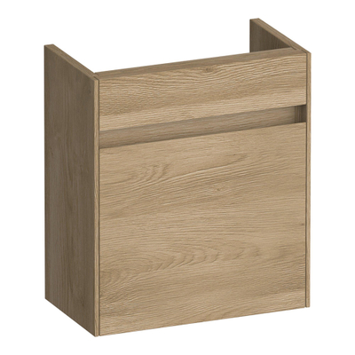 BRAUER Inspire fonteinonderkast - 40x45x22cm - deur rechtsdraaiend - greeploos - Sunlit