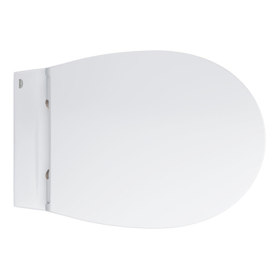 Grohe Solido Bau Wandcloset - diepspoel - spoelrandloos - 36.8x53.1cm - 6/3 liter - inclusief zitting - wit