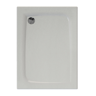 Allibert Mooneo Receveur de douche 120x90cm évacuation coin gauche Blanc