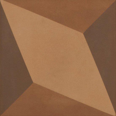 Ceralto Profilo Design bande décorative - 20x20cm - 10.0mm - Terra