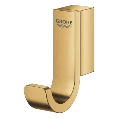 Grohe Selection Toiletaccessoires - closethouder - zonder klep - closetborstelset - handdoekhaak - cool sunrise geborsteld (goud)