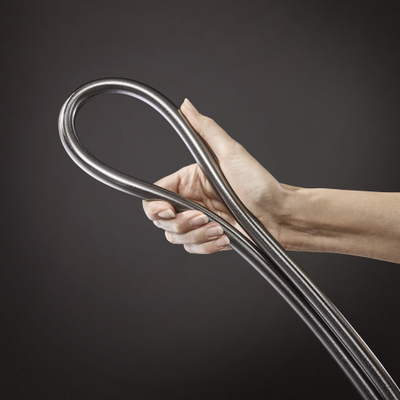 Hansgrohe Croma select s showerpipe EcoSmart met thermostaat 28cm brushed black chrome