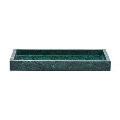 Wellmark Plateau en marbre 30x13cm Marbre Vert