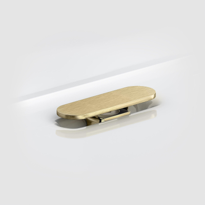 Clou (New)Flush/First bonde+raccord de siphon or brossé PVD