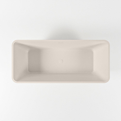 MONDIAZ LUNDY Baignoire îlot - 170x75cm - Lin