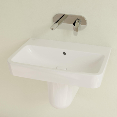 Villeroy & Boch O.novo Lavabo 65x17.5x13.5cm sans trou de robinet Blanc Alpin