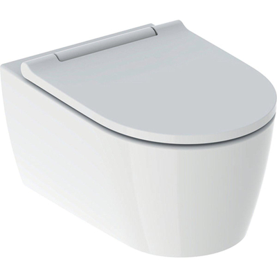 Geberit One WC suspendu pack à fond creux avec turboflush 37x54cm incl. siège de toilette blanc