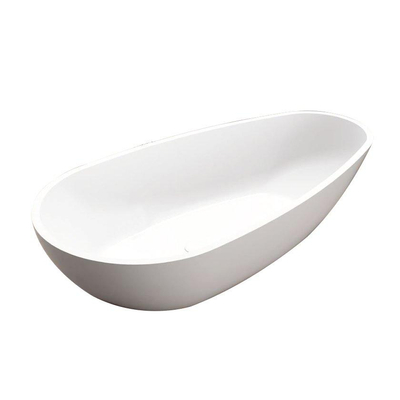 -Best Design Puur baignoire îlot - 180x90x58cm - solid surface - mat blanc