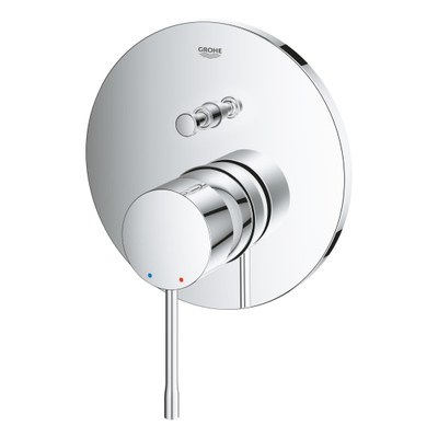 Grohe Essence New Afbouwdeel - voor inbouw badkraan - met omstel - chroom