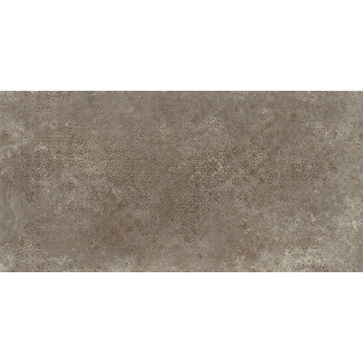 Atlas Concorde Solution Carrelage mural et de sol - 59.5x119.5cm - 8mm - rectifié - Aspect béton - Brun/ Gris