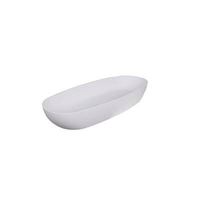 FugaFlow Eccelente Pietra Vasque - 95x36x14 cm - solid surface - blanc mat