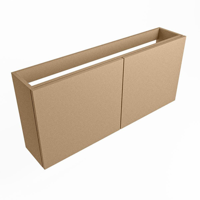 Mondiaz FOWY fonteinonderkast - 110x22x50cm - 2 deuren - push to open - softclose - Oro