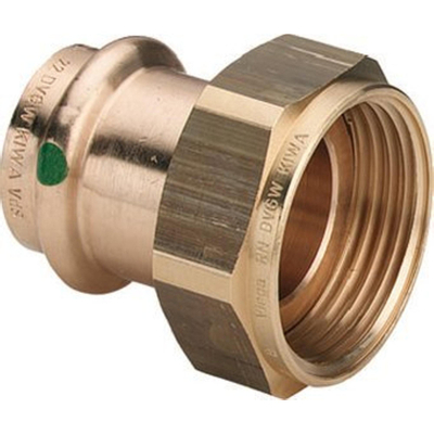 Viega Sanpress 2 delige koppeling SC binnendraad 28x1 brons