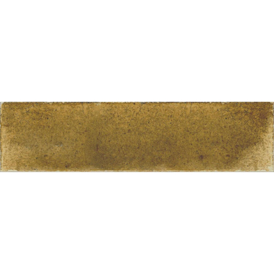 Terravito Giavelo wand- en vloertegel - 6x24.6cm - 8.4mm - Rechthoek - Overig - glans geel - Yellow