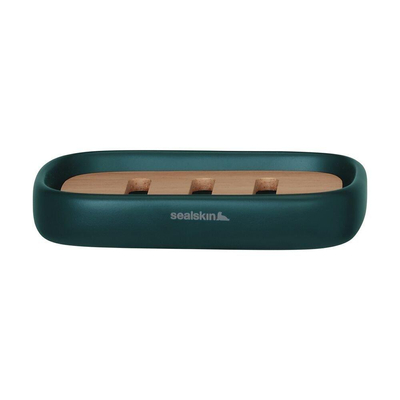 Sealskin Mind Porte-savon autoportant Vert foncé