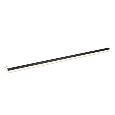 INK LED line Verlichtingsbalk - 100x2.5x1cm - LED IP44 - 4200K - tbv Spiegel of Spiegelkast - zwart mat