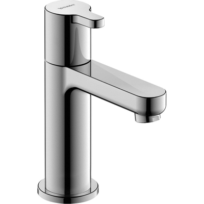 Duravit D Code ensemble WC suspendu à chasse profonde 35,5x54,5cm avec abattant lavabo trou de robinet à droite 36x27cm blanc robinet de lavabo chromé