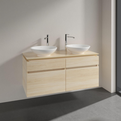 Villeroy & Boch Legato wastafelonderkast 120x55cm 4 lades Iep impresso