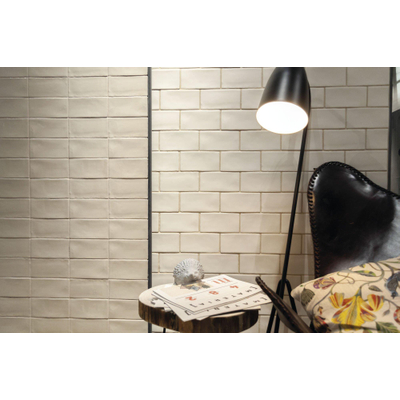 ÉCHANTILLON Terravito Galeno Carreau mural - 7.5x15cm - 8.5mm - Rectangle - Brun brillant