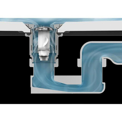 Villeroy & Boch viflow Vidage de baignoire - sans trou trop-plein visible - amande