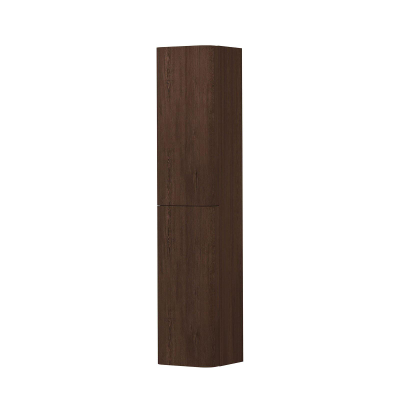 INK Concept R Hoge Kast - 35x35x169cm - 2 deuren - afgeronde hoeken - tbv grepen - rechtsdraaiend - shadow veneer