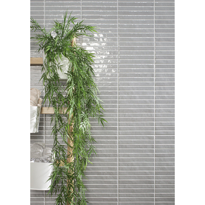 ÉCHANTILLON Terravito Girivo Carreau mural en céramique - 35x35cm - 9.2mm - Gris