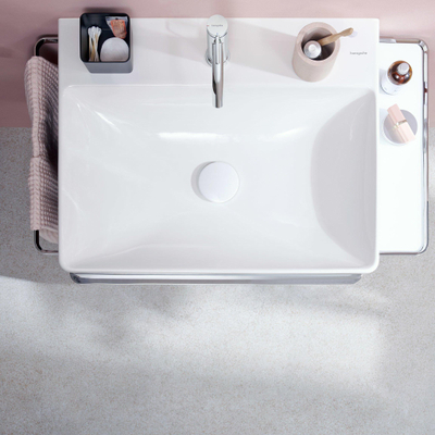 Hansgrohe Tecturis Mitigeur lavabo - coolstart - sans bonde - bec 11.6cm - chrome