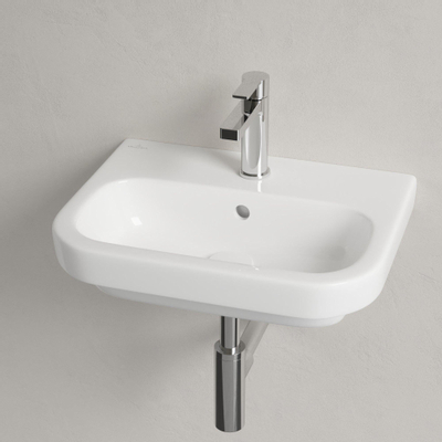 Villeroy & Boch Architectura fontein - 50x38cm - 1 kraangat - met overloop - White Alpine (glans wit)