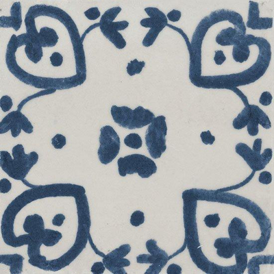 Ceralto Ricordo Marmo Vloertegel - 15x15cm - 10mm - glans - BLU
