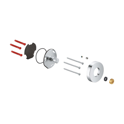 GROHE support de barre de douche chromé