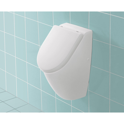 Villeroy & Boch Subway urinoir - 28.5x53.5x31.5cm - voor deksel - White Alpine (glans wit)