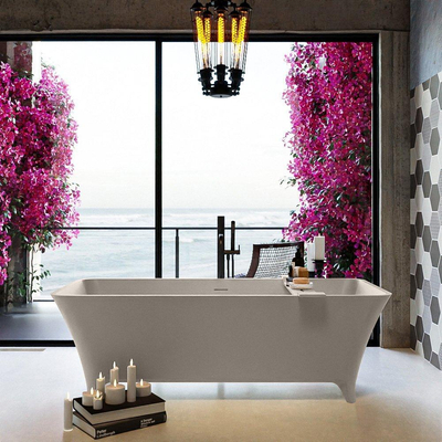 MONDIAZ LUNDY Vrijstaand bad - 170x75cm - mat linen (beige)