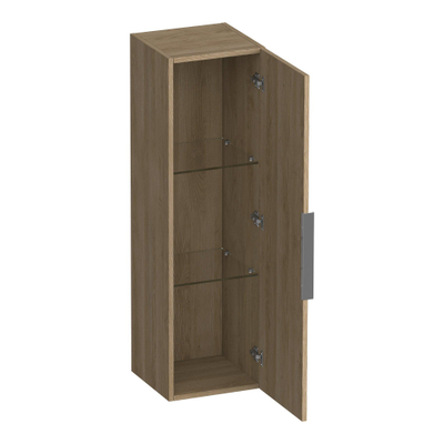 BRAUER Elevate armoire de salle de bains - 120x35x35cm - sans poignée rapportée - 1 porte - ouverture à gauche ou à droite - Sunlit