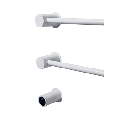 Rosani THREE Radiateur sèche-serviettes électrique - 52x54x13cm - 30 watts - blanc mat