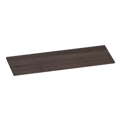 BRAUER Ocean Slim plan de toilette - 120x46x2cm - chêne à lamelles noir