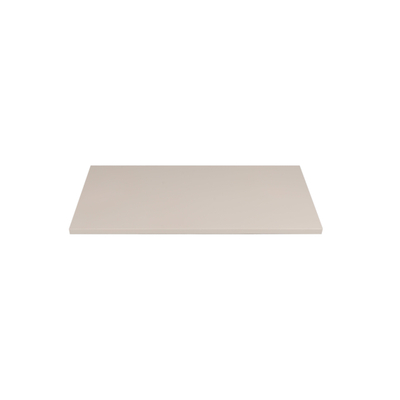 Saniclass Torino Plan vasque - 100.5x46x2.5cm - solid surface - blanc cassé