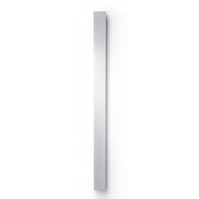 Vasco Beams Mono designradiator aluminium verticaal 1800x150mm 671W - aansluiting 0066 puur wit