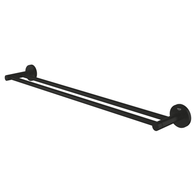 Grohe Start QuickFix Handdoekhouder - 60cm - dubbel - matte black (mat zwart)