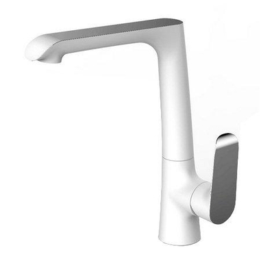 Xellanz Tarma mitigeur de cuisine monocommande blanc/chrome