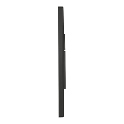 Grohe Even Plaque de commande - double chasse - 15.6x19.7 - ABS - long life - noir mat
